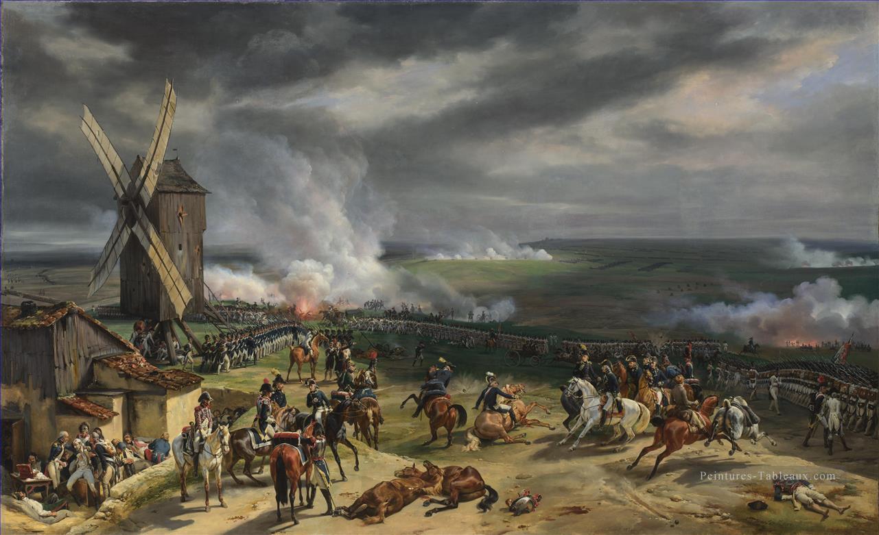 Horace Vernet la bataille de la guerre militaire de Valmy Peintures à l'huile